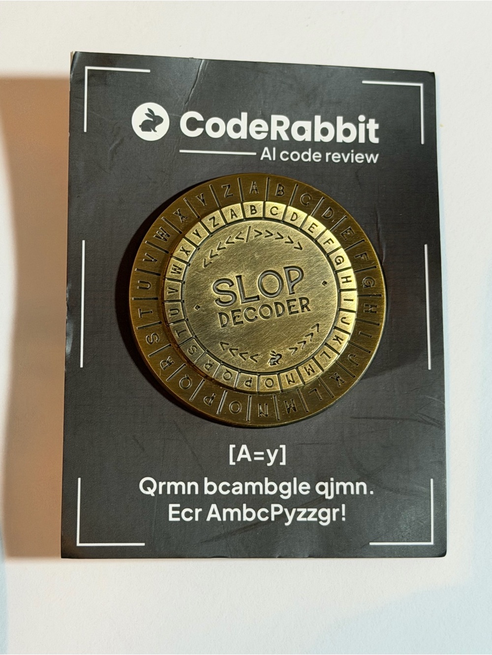 SLOP Decoder - Encode and decode secret message Puzzle Accessory